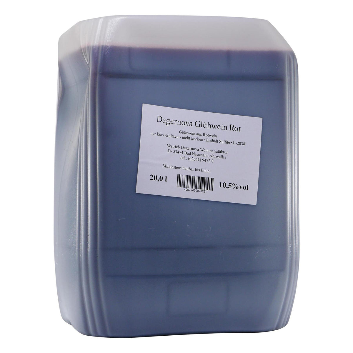 Dagernova Glühwein Rot 20L
