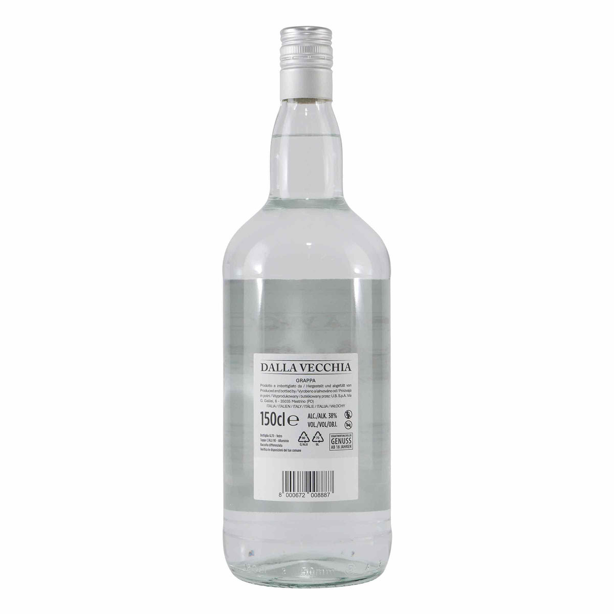 Dalla Vecchia Grappa Selezione Pregiata 1,5L