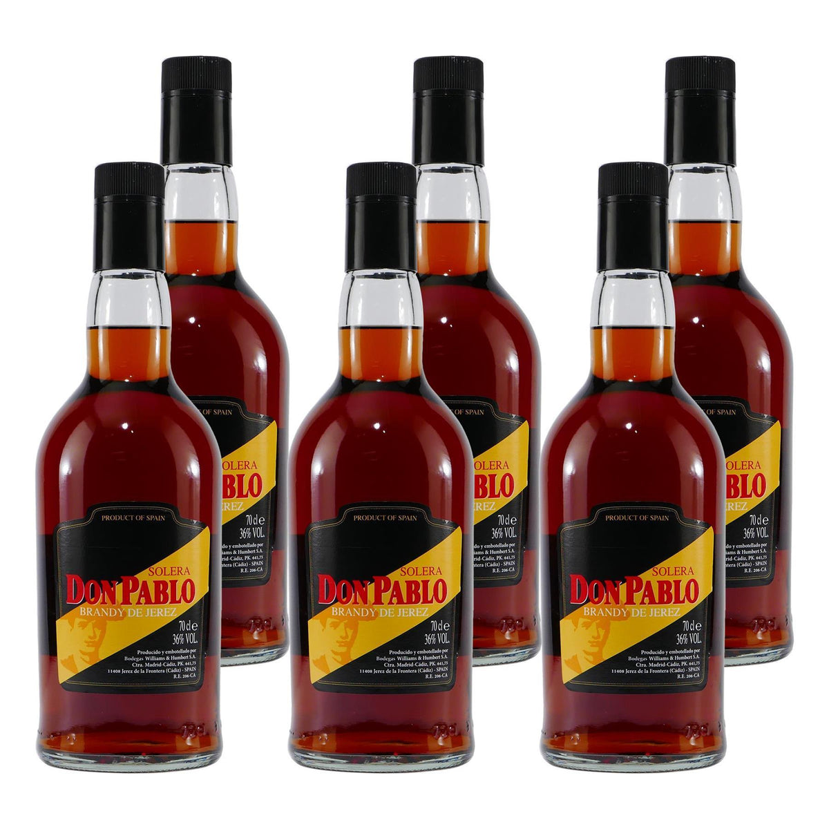 Don Pablo Brandy de Jerez Solera (6 x 0,7L)