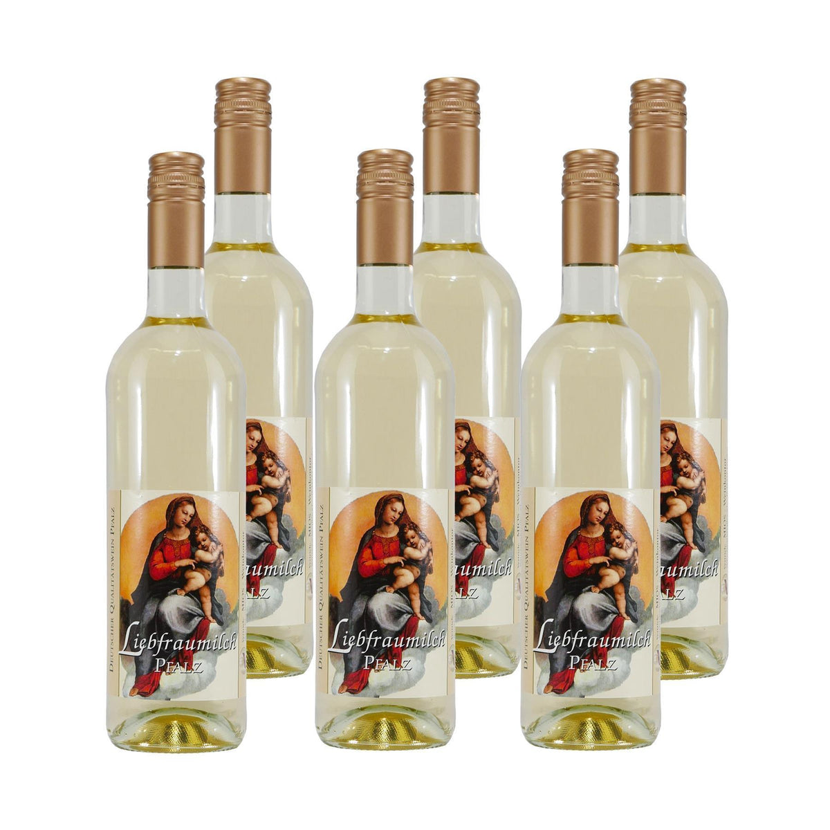 Palmberg Liebfrauenmilch QbA -lieblich- (6 x 0,75L)