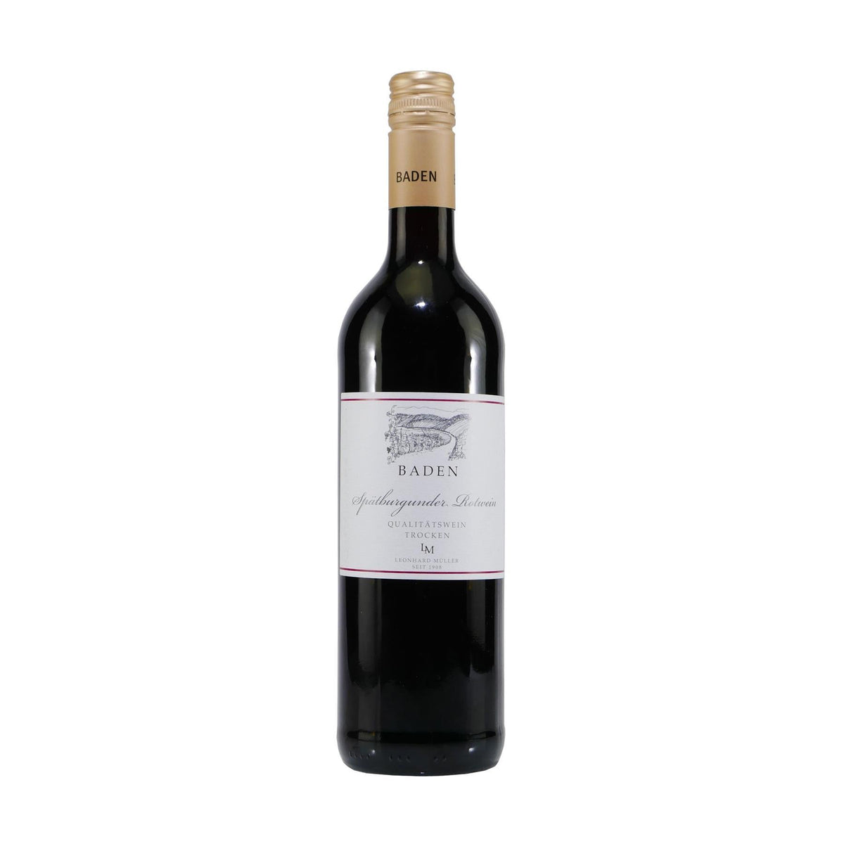 Leonhard Müller Spätburgunder - Rotwein -trocken- (6 x 0,75L)
