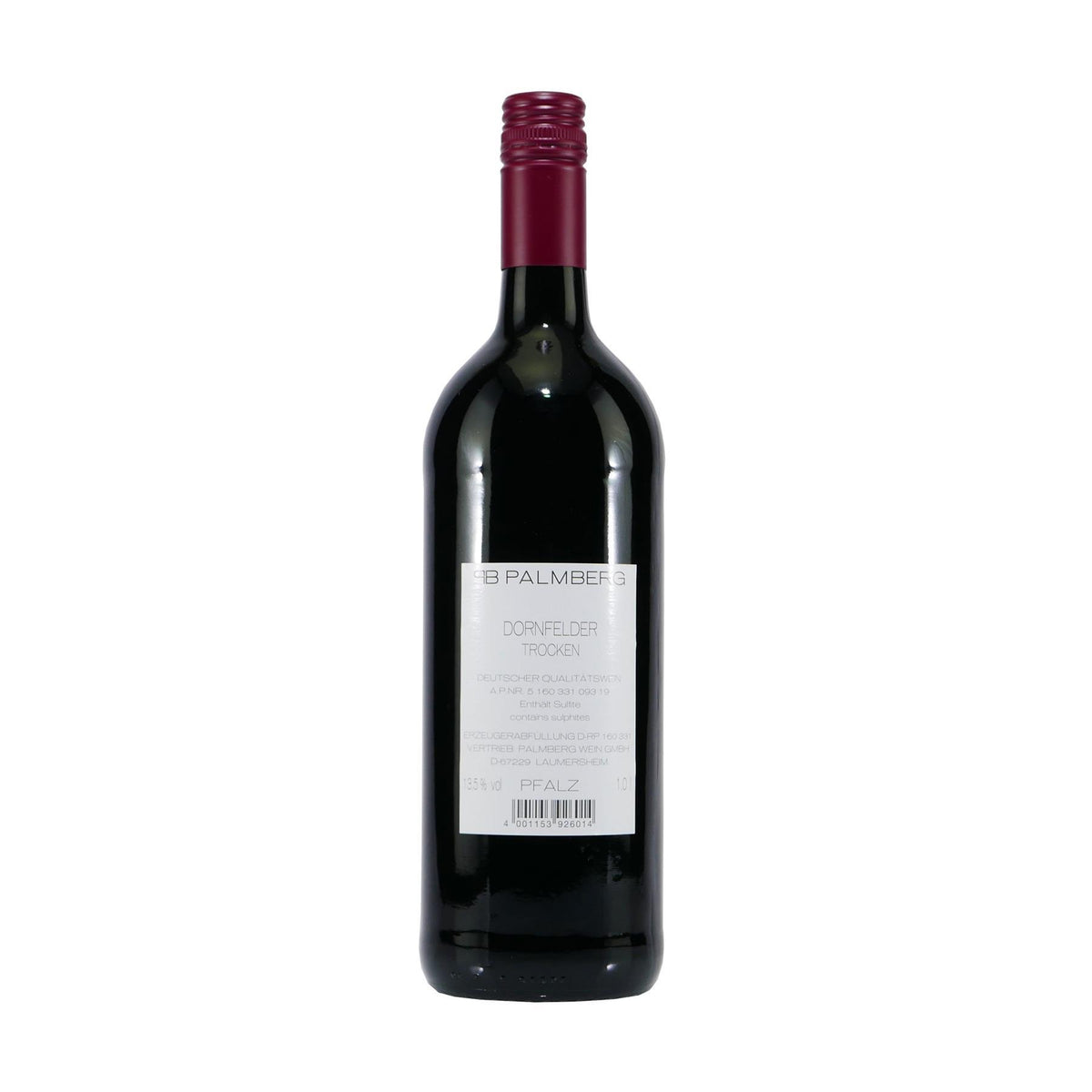 Palmberg Dornfelder QbA -trocken- (6 x 1,0L)