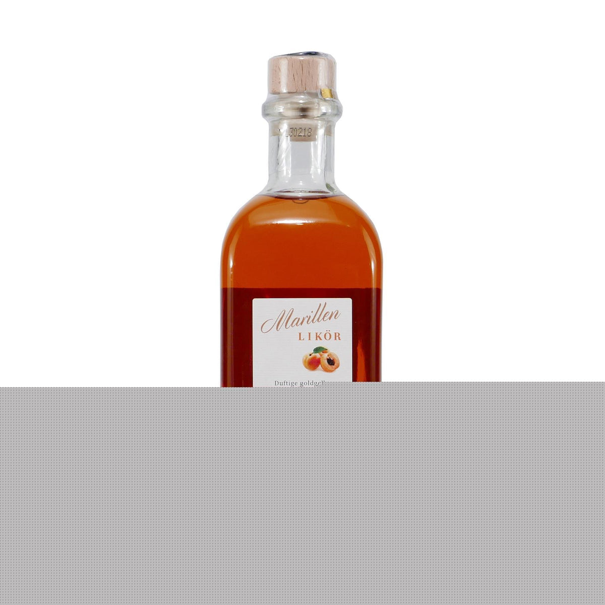 Fies Marillen Likör mit Geschenk-Holzkiste