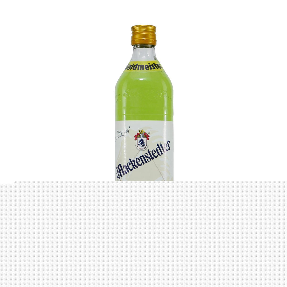 Mackenstedter Waldmeister Likör mit Geschenk-Holzkiste
