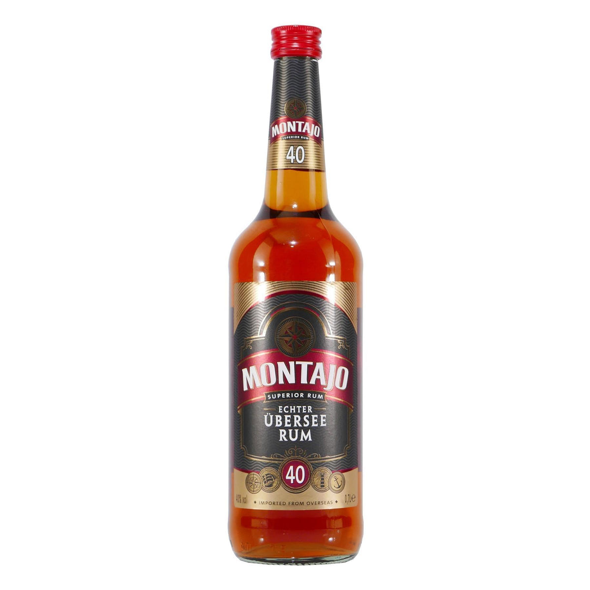 Montajo Echter Übersee Rum 40%