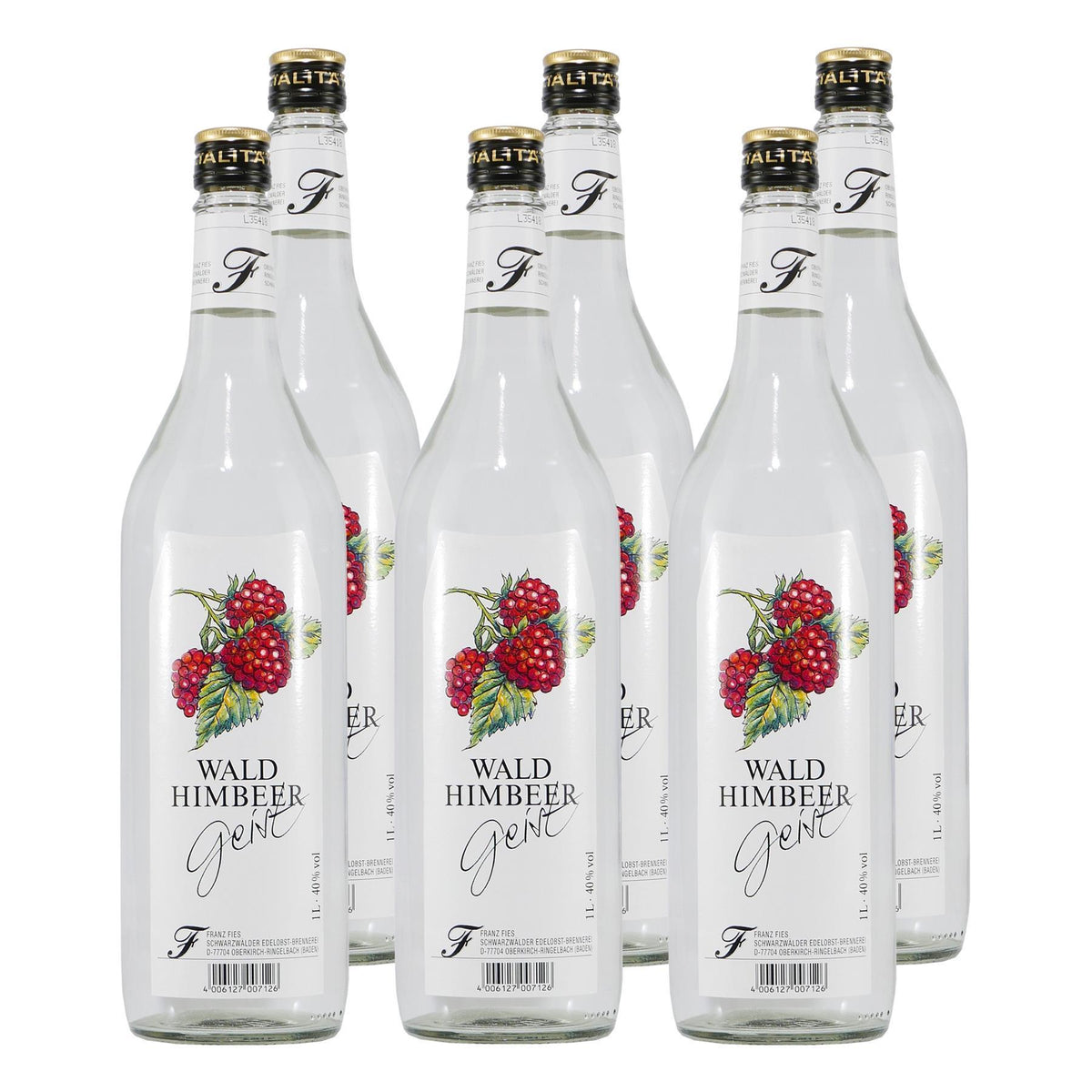 Fies Wald-Himbeer Geist (6 x 1,0L)