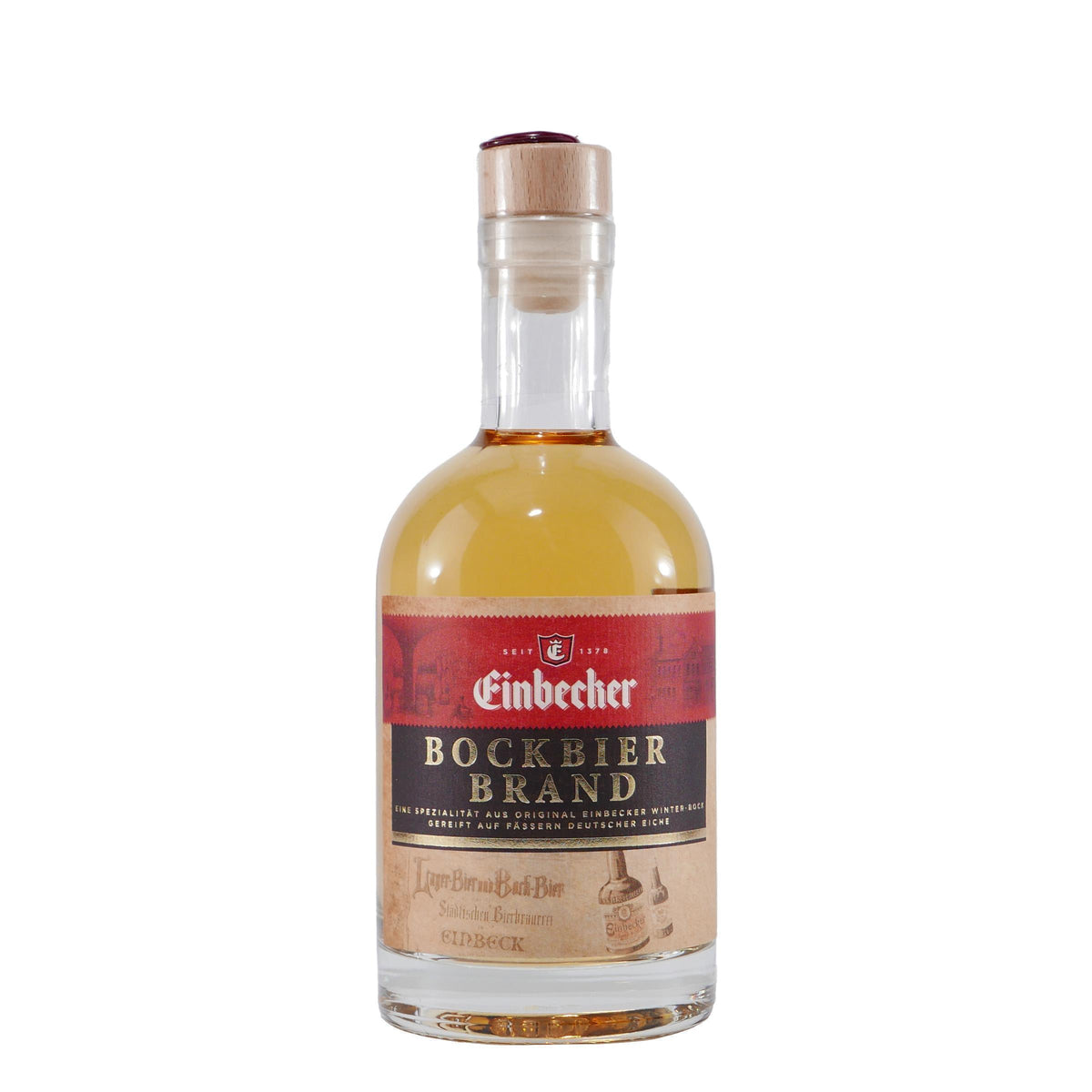 Einbecker Bockbier Brand mit Geschenk-Holzkiste