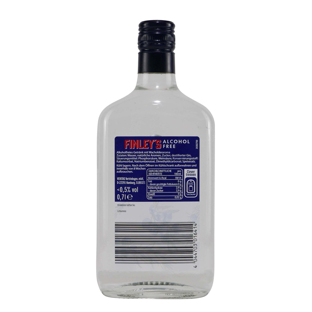 Finley's Botanical Drink -alkoholfrei- mit Geschenk-Holzkiste EINWEG