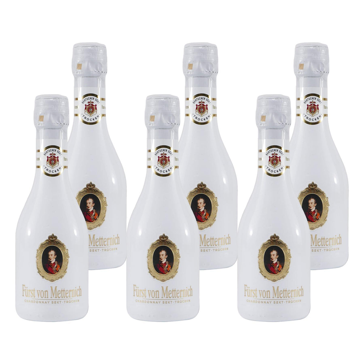 Fürst von Metternich Chardonnay Sekt -trocken- (12 x 0,2L)