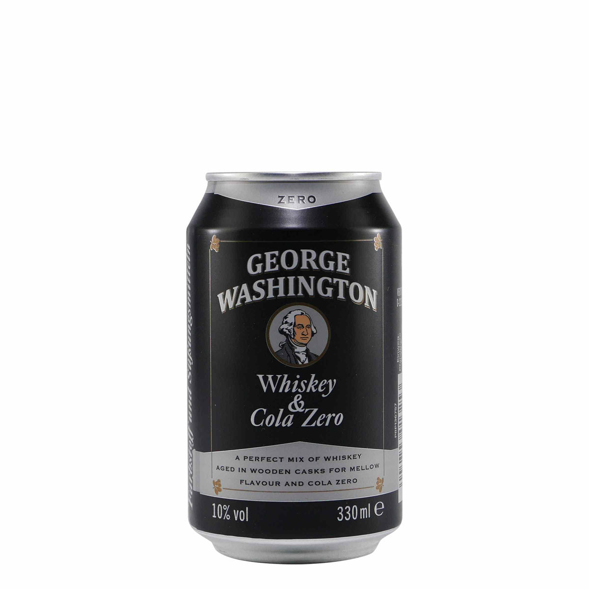 George Washington Whiskey & Cola -Zero- (12 x 0,33L) EINWEG