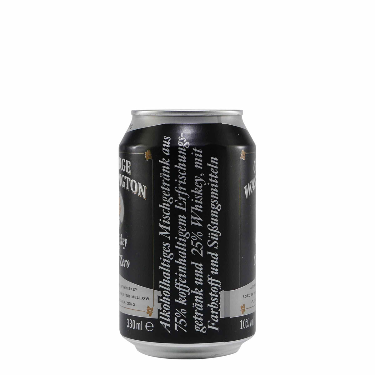 George Washington Whiskey & Cola -Zero- (12 x 0,33L) EINWEG