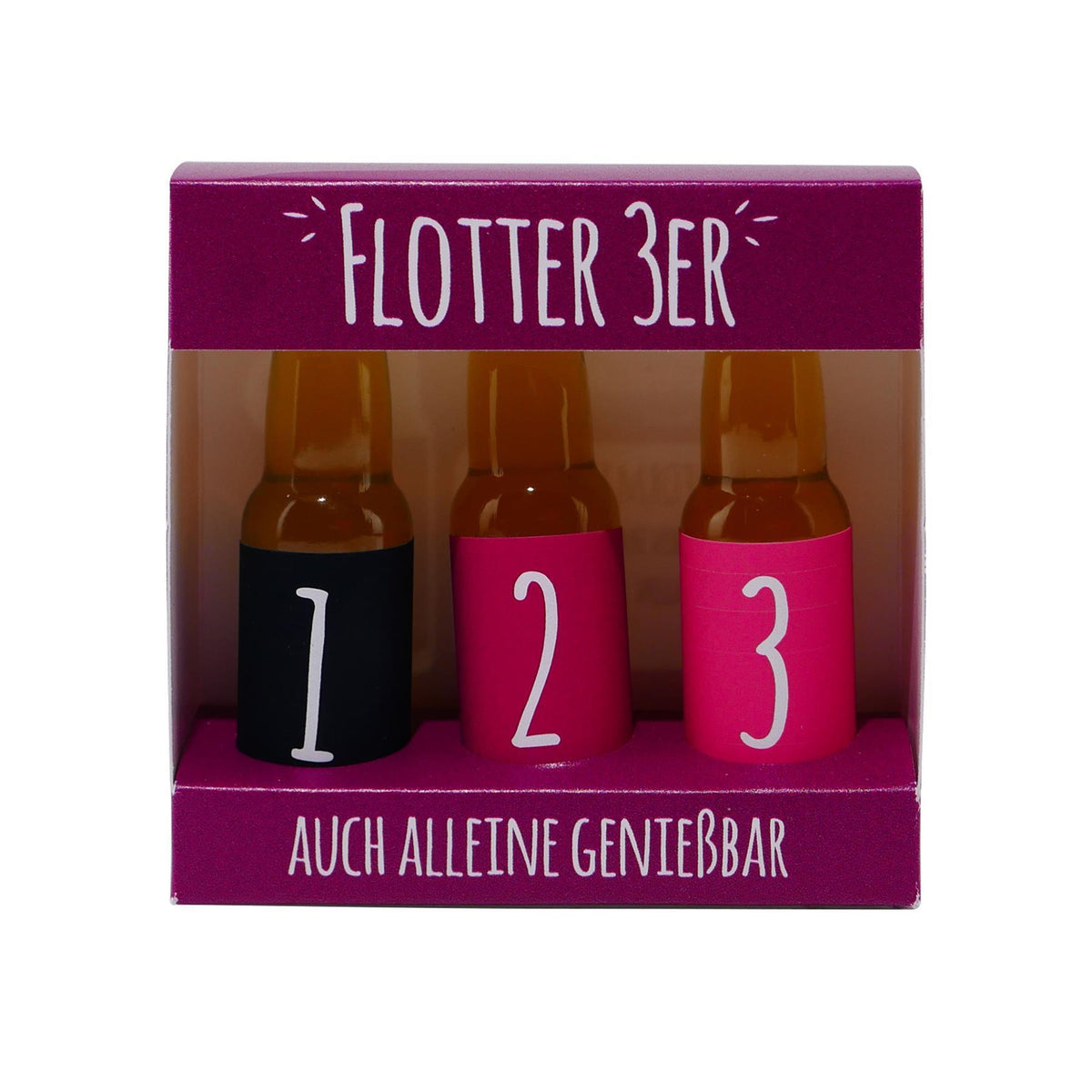 Geschenkverpackung "Flotter 3er" (3 x 0,02L)