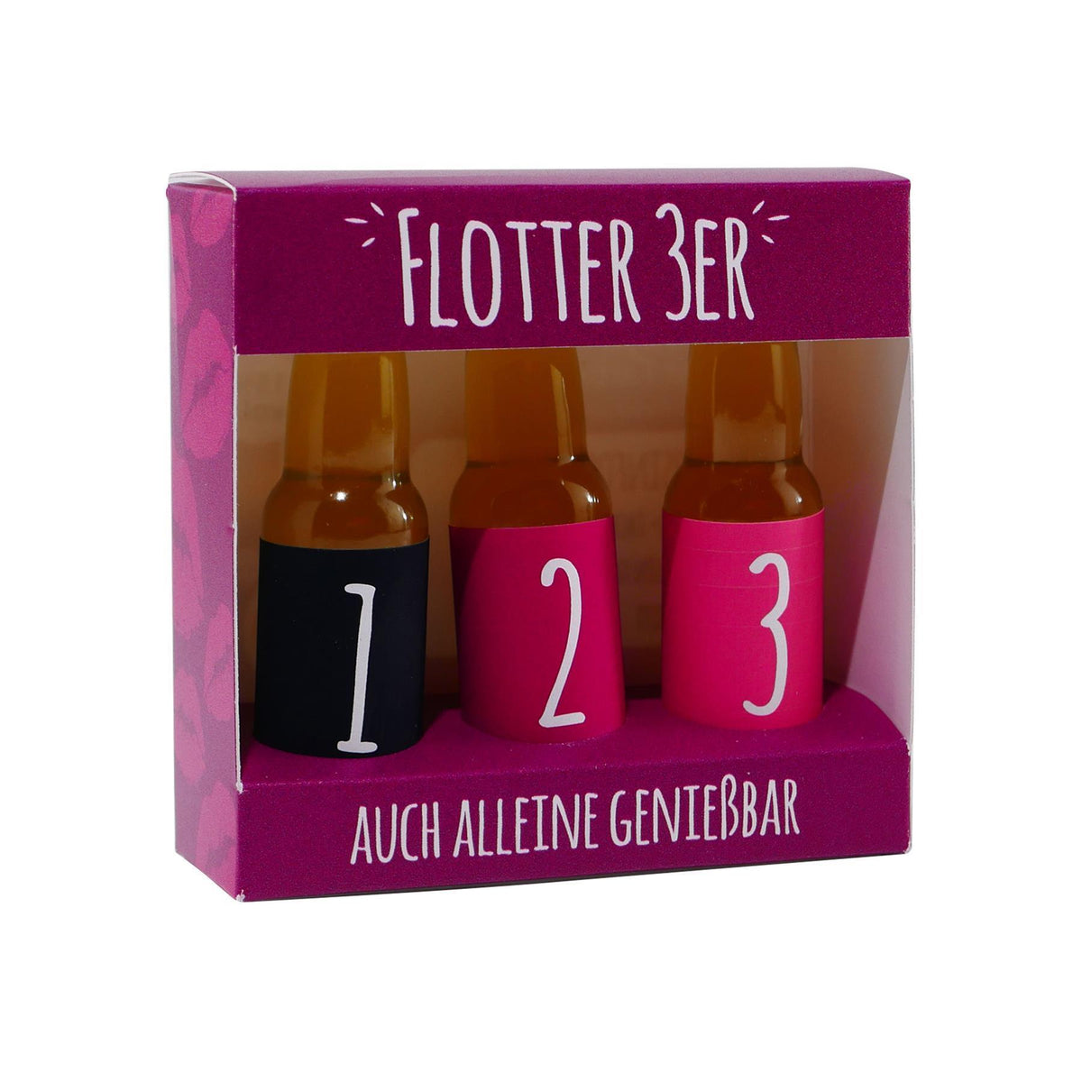 Geschenkverpackung "Flotter 3er" (3 x 0,02L)