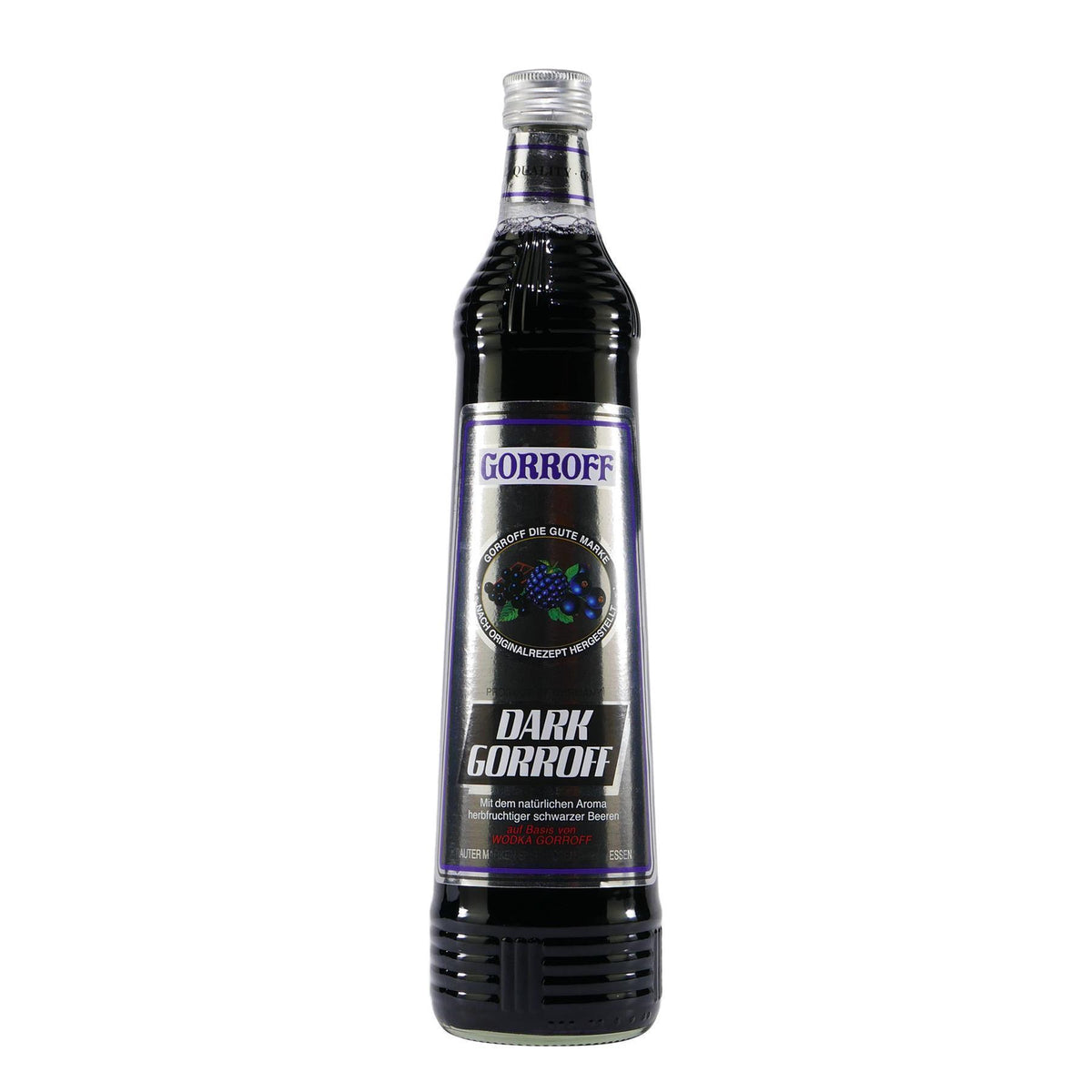 Gorroff Dark Likör mit Wodka (6 x 0,7L)