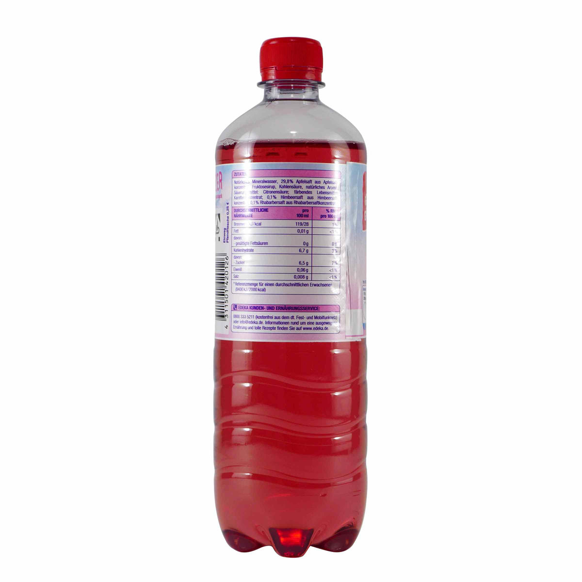 Gut & Günstig Spritzer Himbeer-Rhabarber (6 x 0,75L) EINWEG