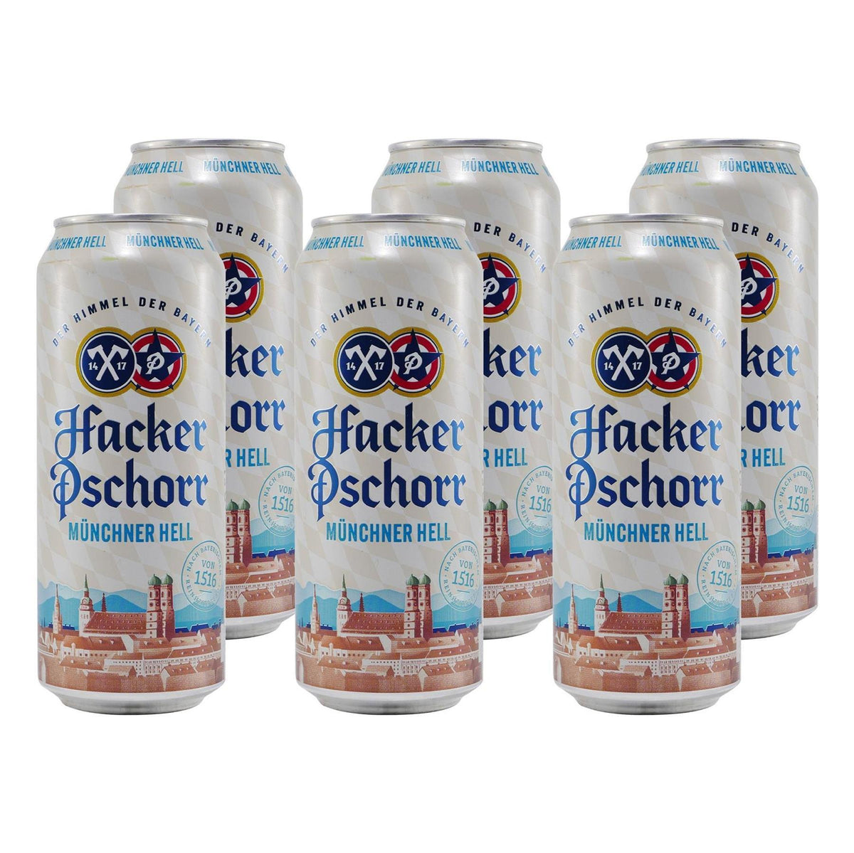 Hacker Pschorr Münchner Hell (24 x 0,5L) EINWEG