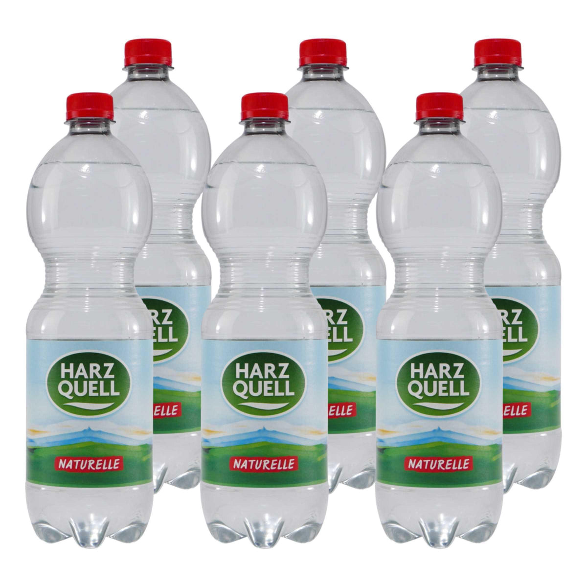 Harzquell Mineralwasser -Naturelle- (12 x 1,0L) EINWEG