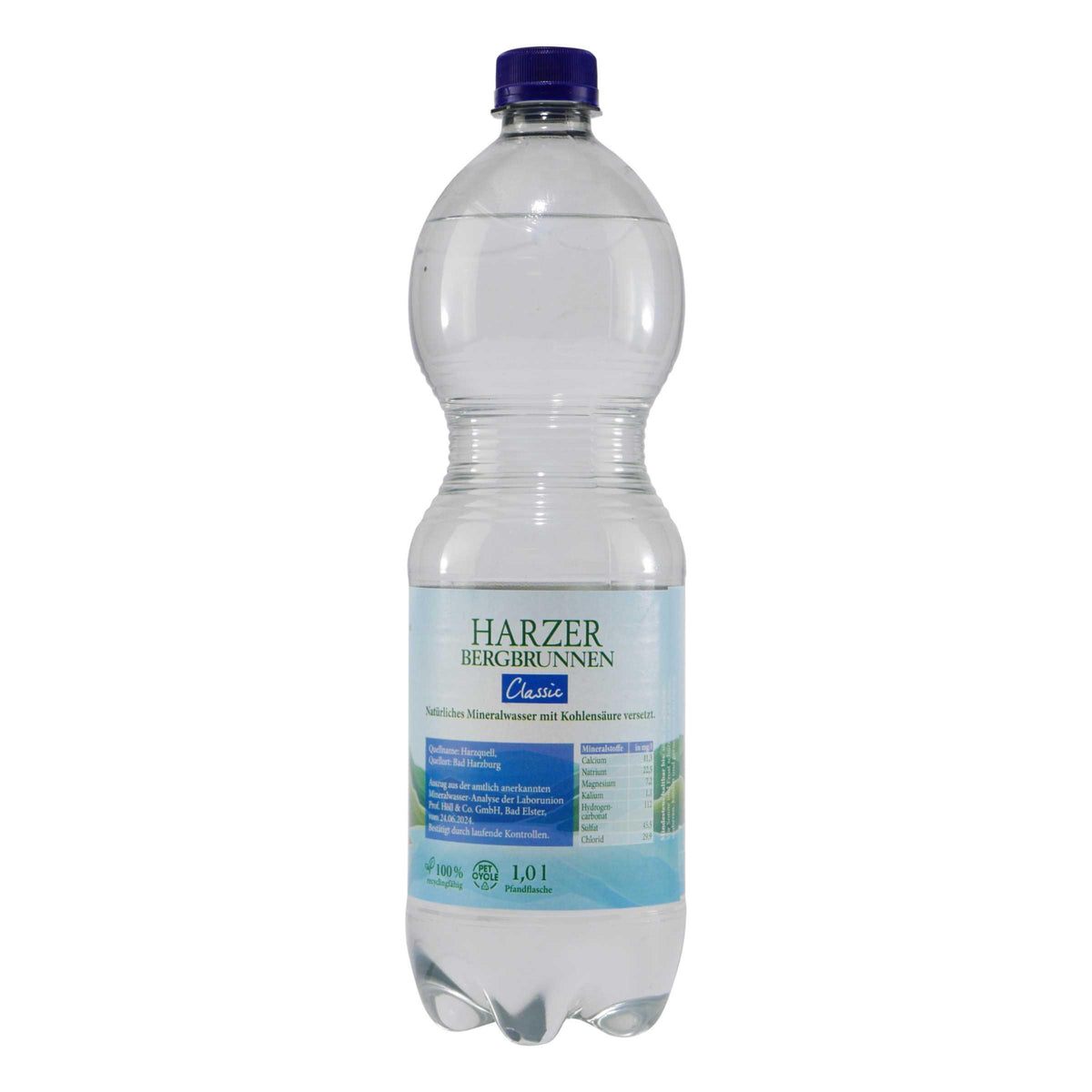 Harzer Bergbrunnen -Classic- (12 x 1,0L) EINWEG