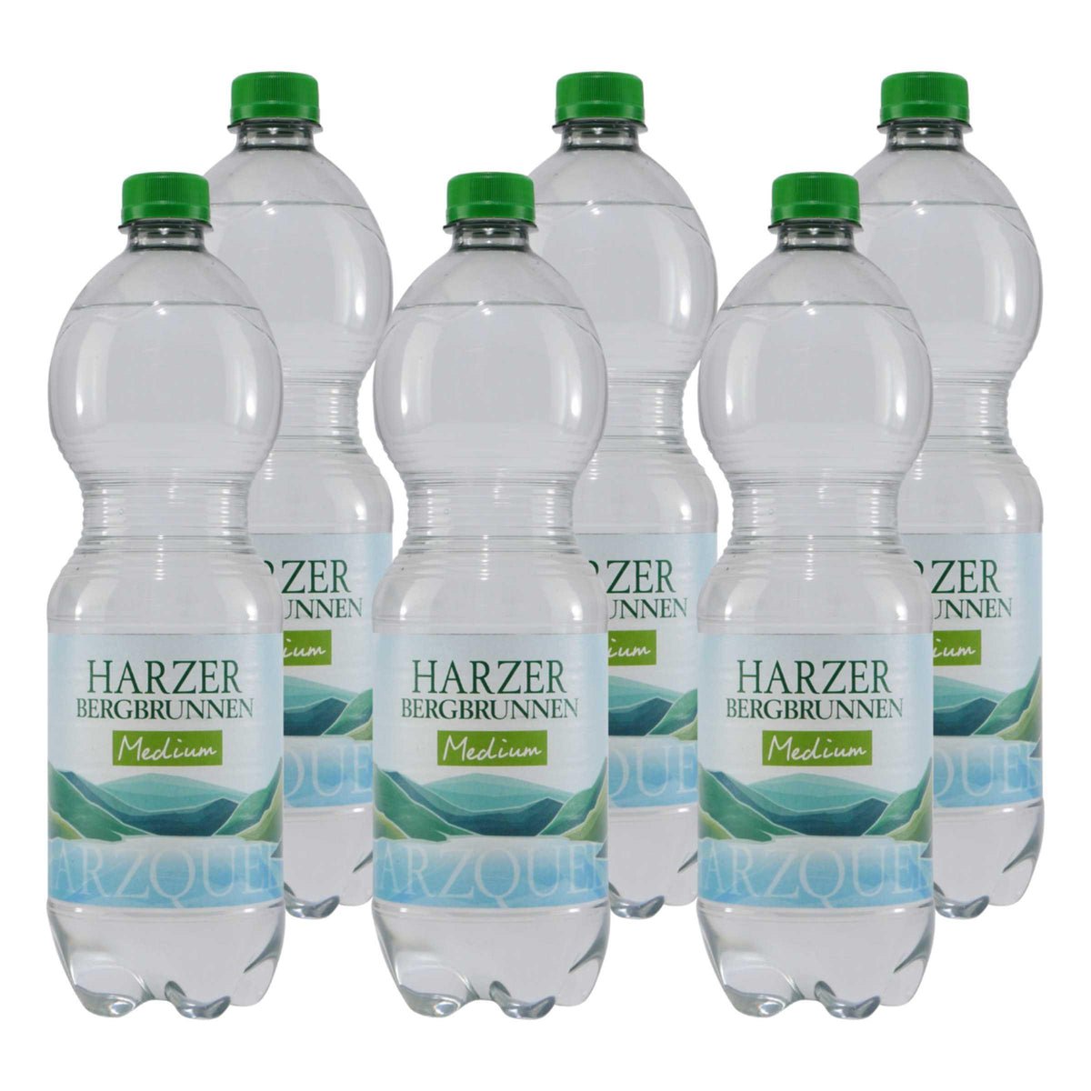Harzer Bergbrunnen -Medium- (12 x 1,0L) EINWEG