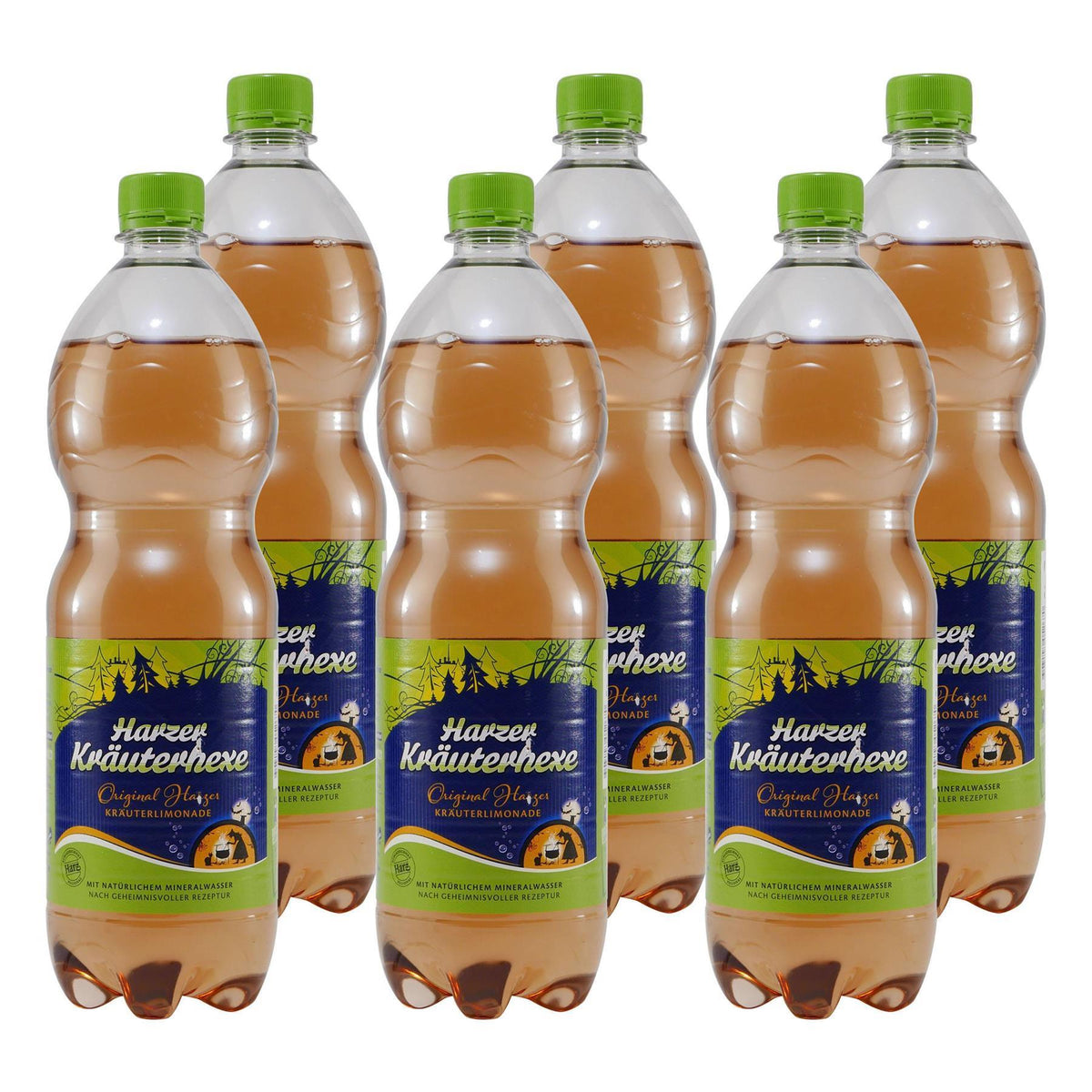 Harzer Kräuterhexe Limonade (12 x 1,0L) EINWEG