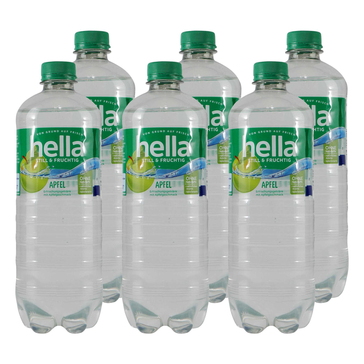hella Apfel Erfrischungsgetränk (6 x 0,75L) EINWEG