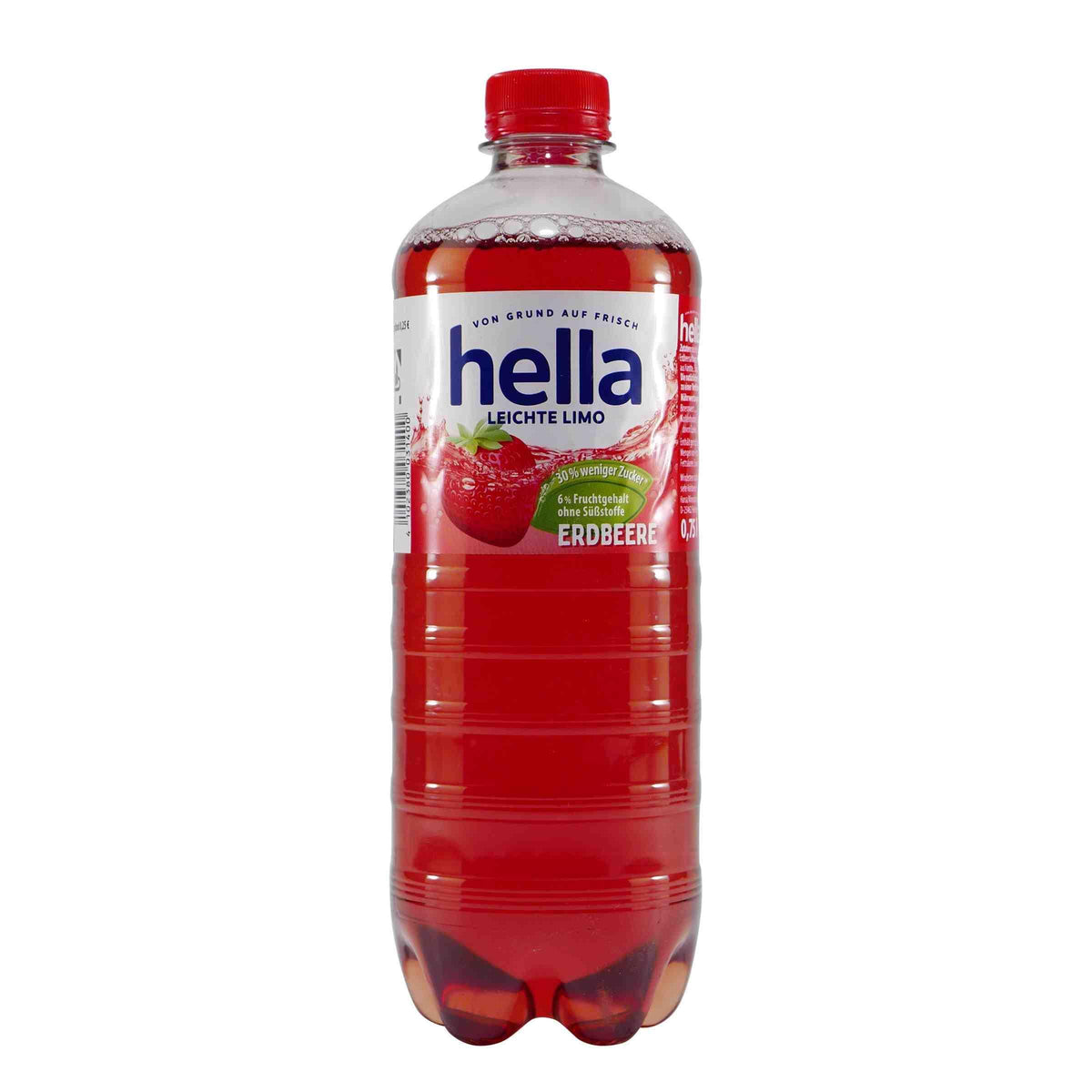 hella Leichte Limo Erdbeere (6 x 0,75L) EINWEG