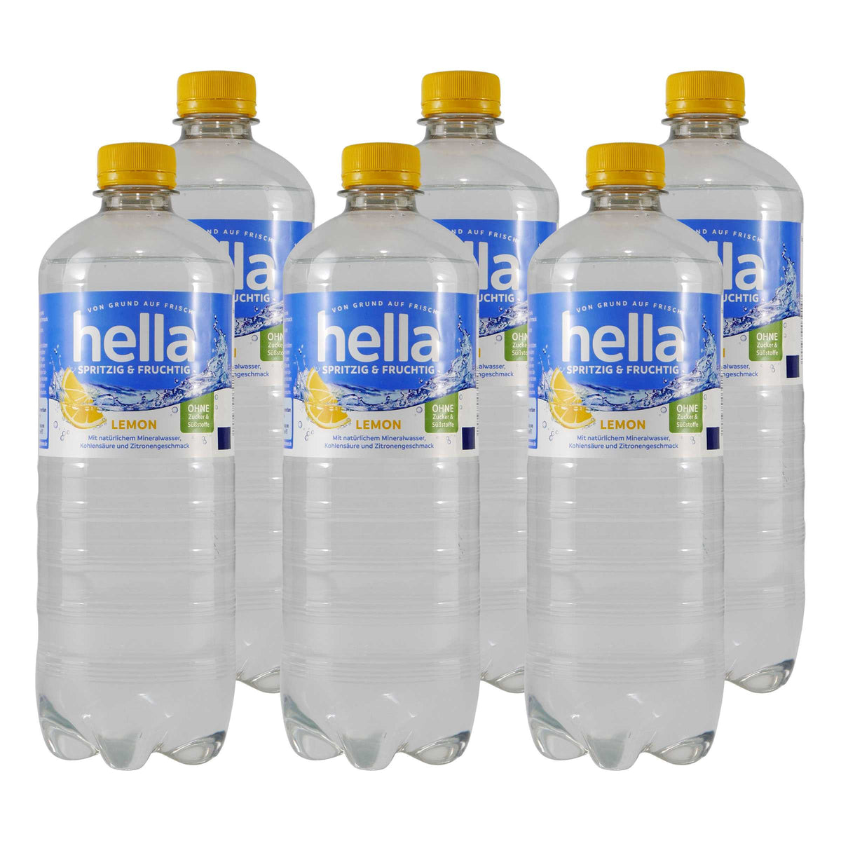 hella Lemon Erfrischungsgetränk (6 x 0,75L) EINWEG