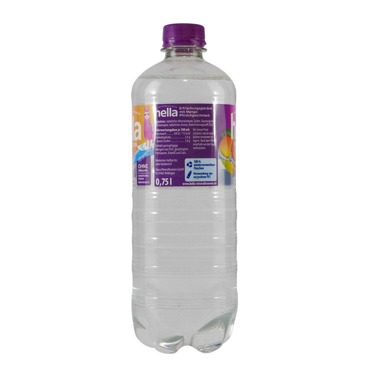 hella Mango Picchu Erfrischungsgetränk (6 x 0,75L) EINWEG