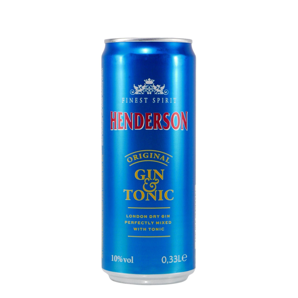 Henderson Original Gin & Tonic (12 x 0,33L) EINWEG