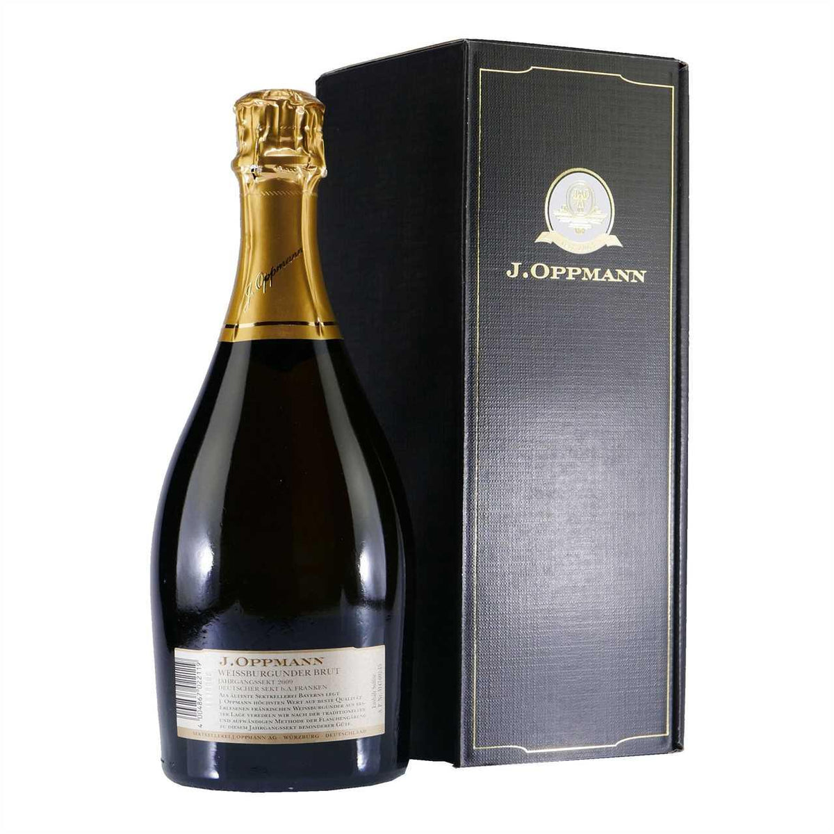 J.Oppmann Weißburgunder Brut Sekt 2009 Flaschengärung