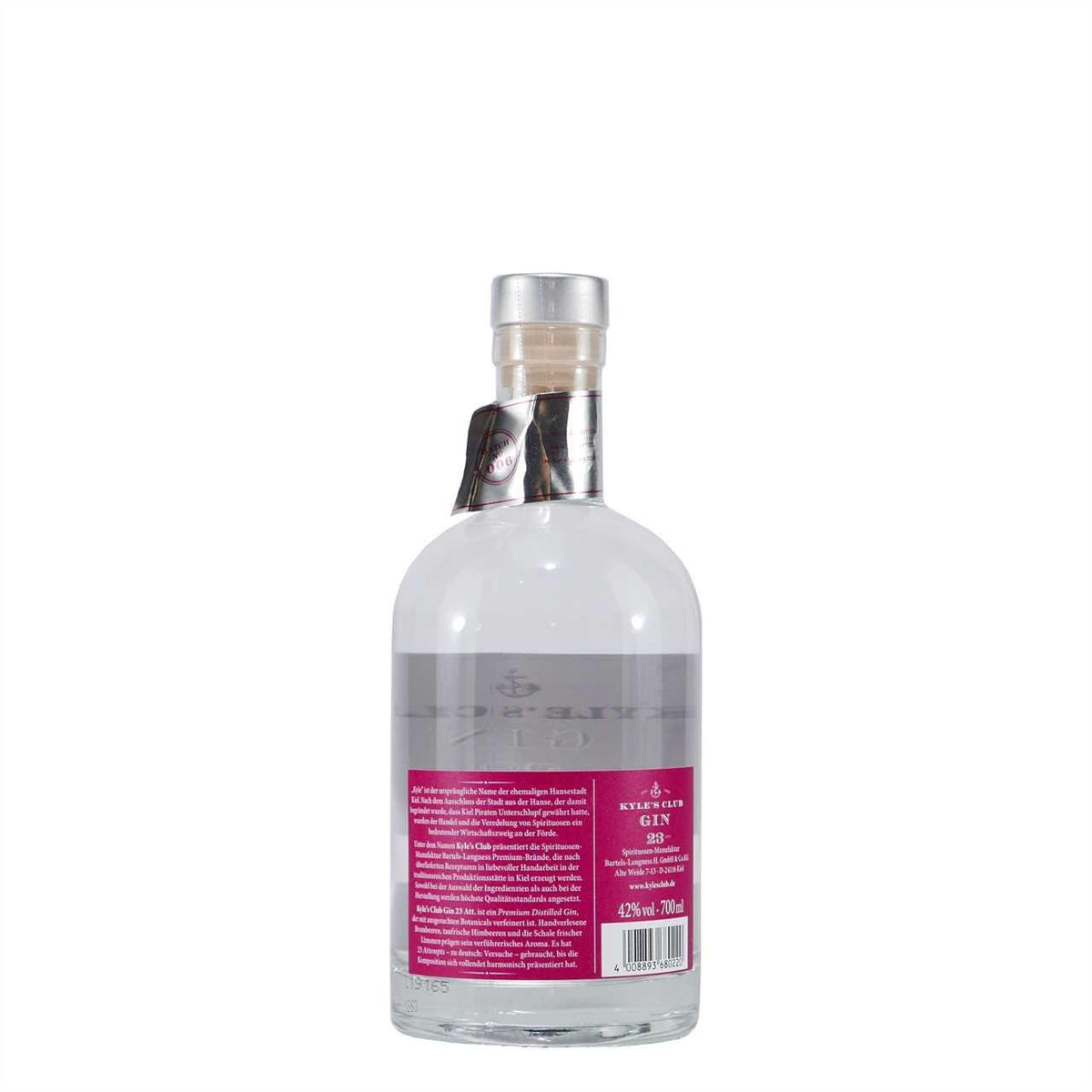 Kyle's Club Gin 23 Att.