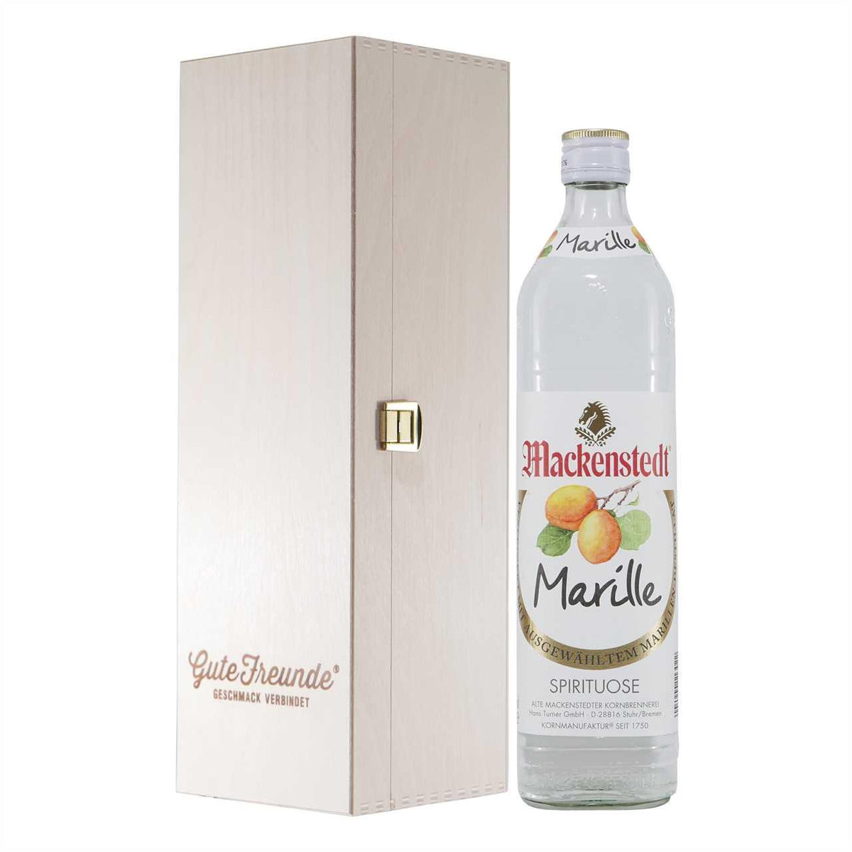 Mackenstedter Marille mit Geschenk-Holzkiste