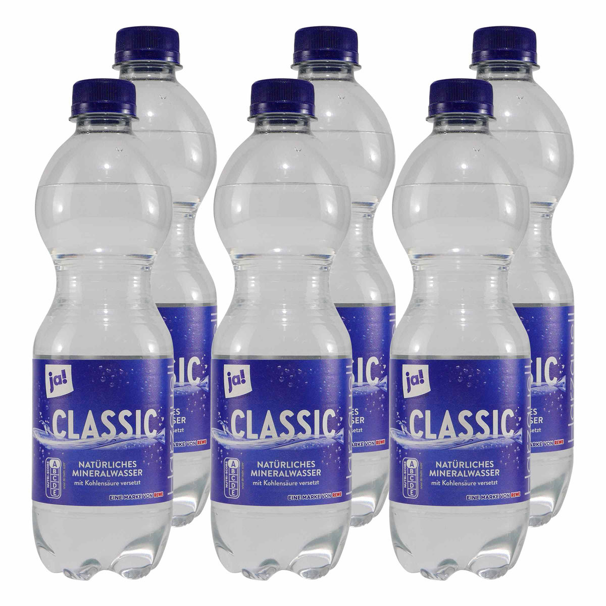ja! Mineralwasser -Classic- (9 x 0,5L) EINWEG