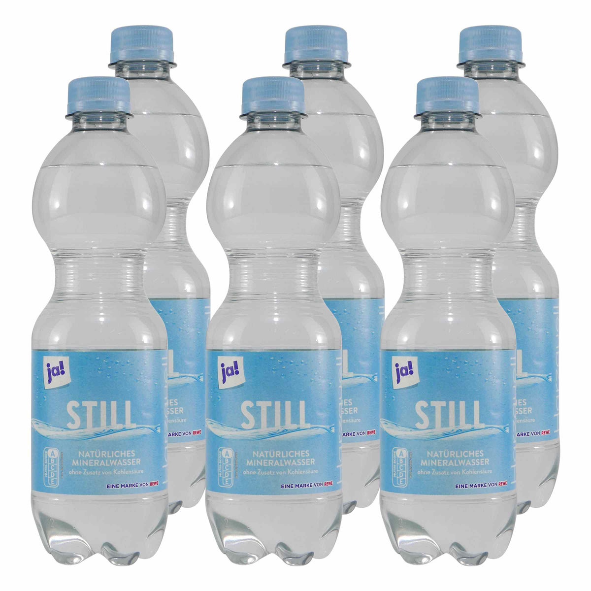 ja! Mineralwasser -Still- (9 x 0,5L) EINWEG