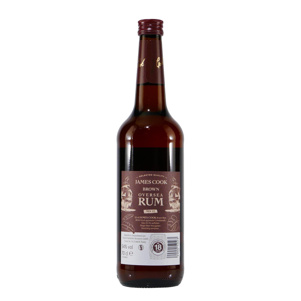 James Cook Oversea Rum 54%