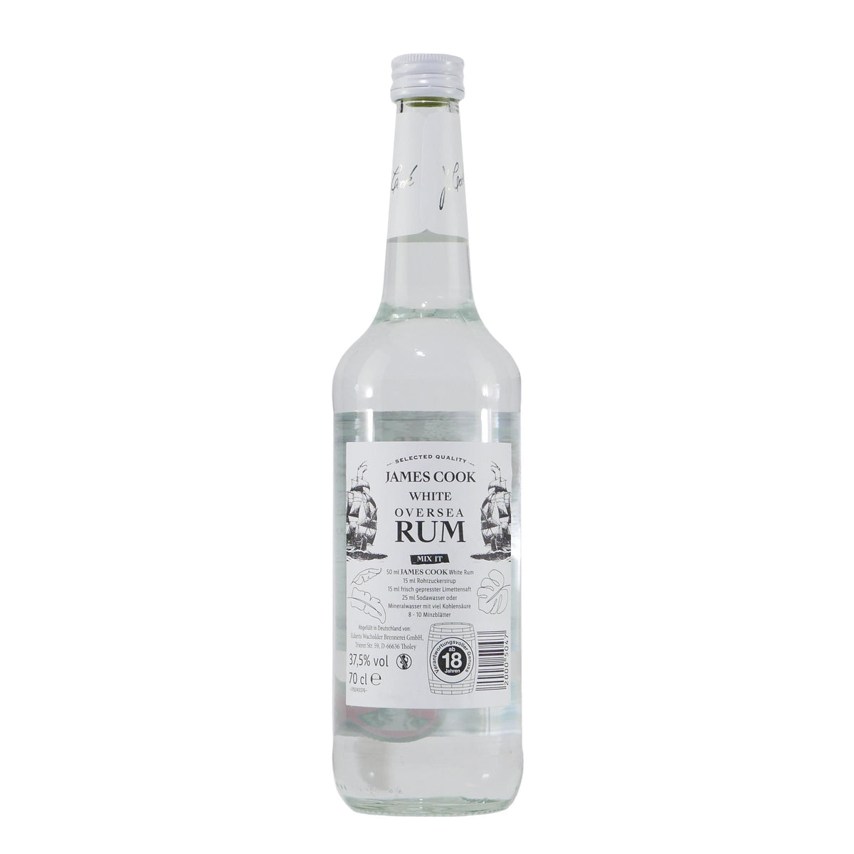 James Cook Oversea White Rum