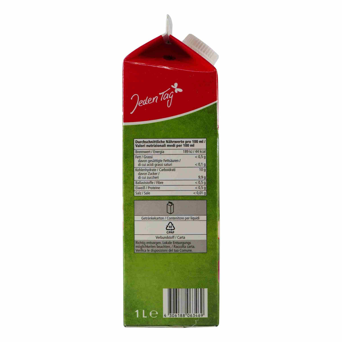 Jeden Tag Apfelsaft -klar- (12 x 1,0L)