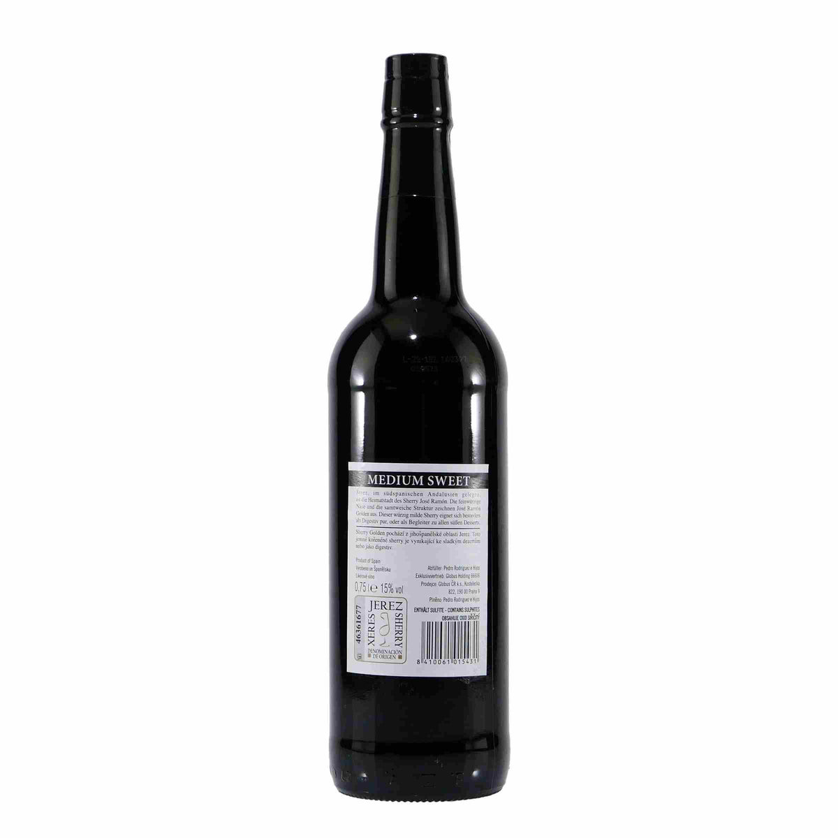 Jose Ramon Sherry -Medium Sweet- mit Geschenk-Holzkiste