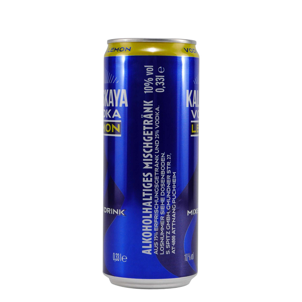 Kaliskaya Vodka & Lemon (12 x 0,33L) EINWEG