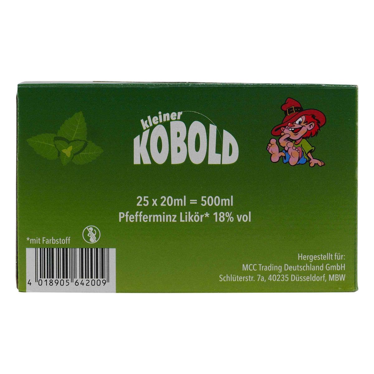 Kleiner Kobold Pfefferminzlikör (25 x 0,02L)