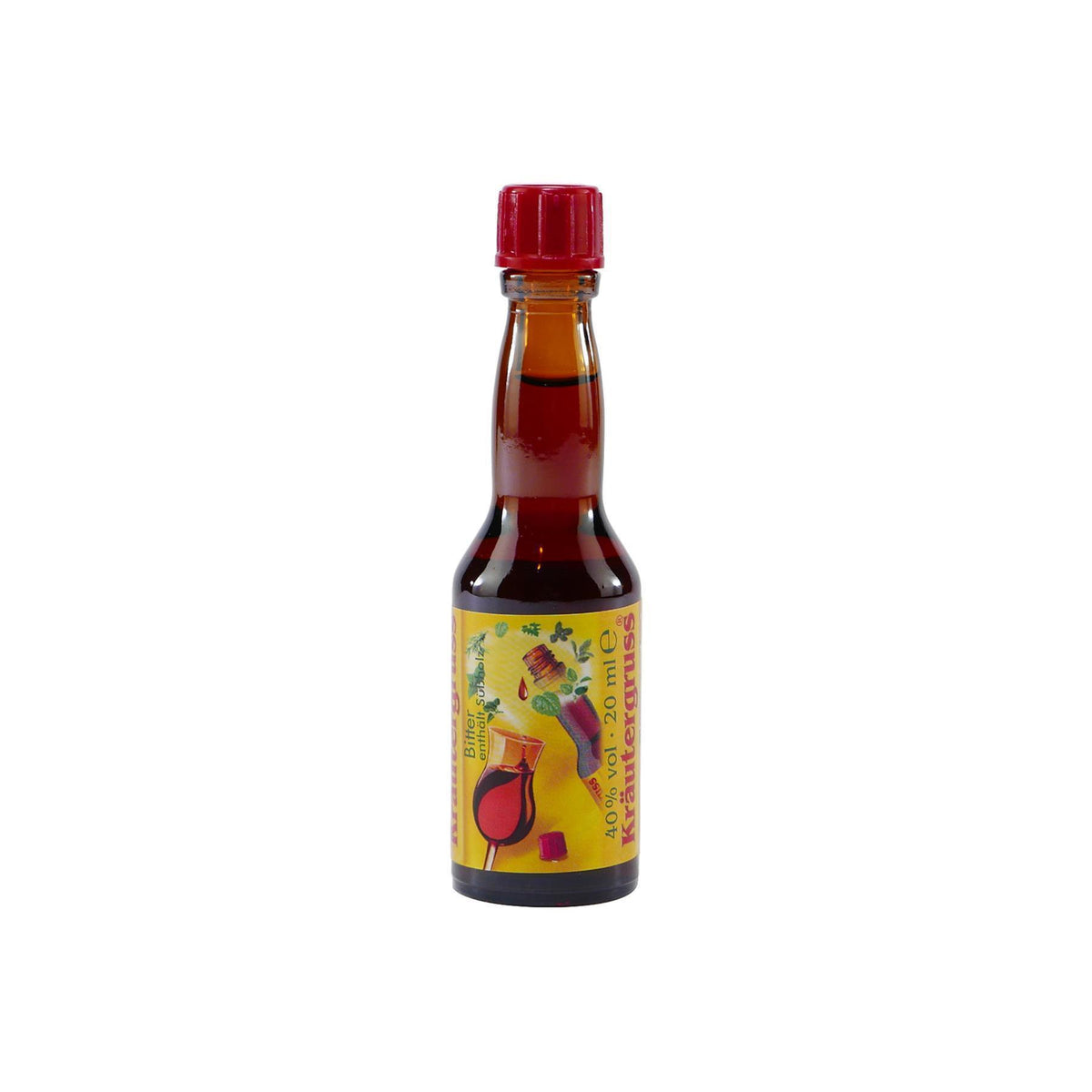 Kräutergruss Bitter Likör (80 x 0,02L)