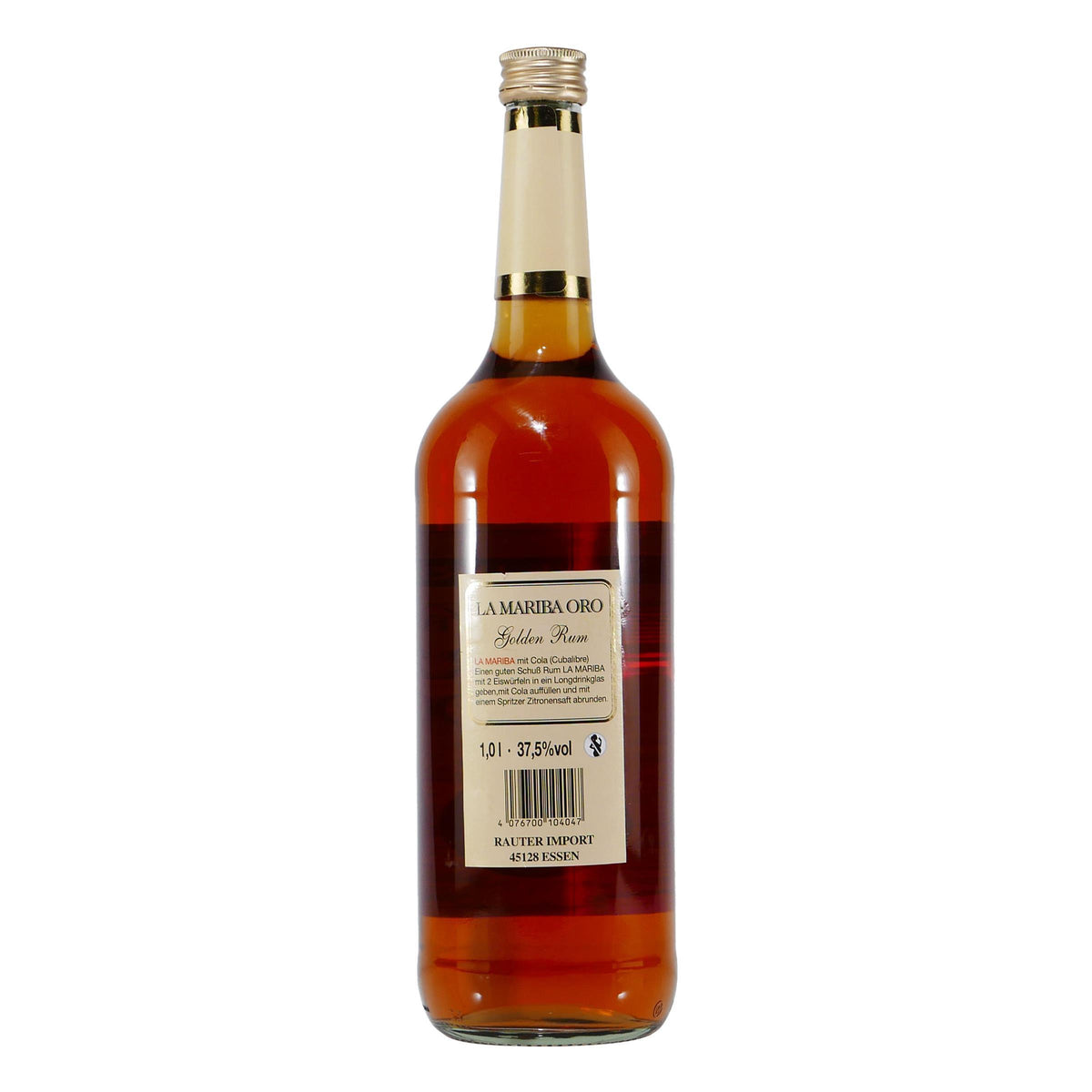 La Mariba Oro Golden Rum (6 x 1,0L)