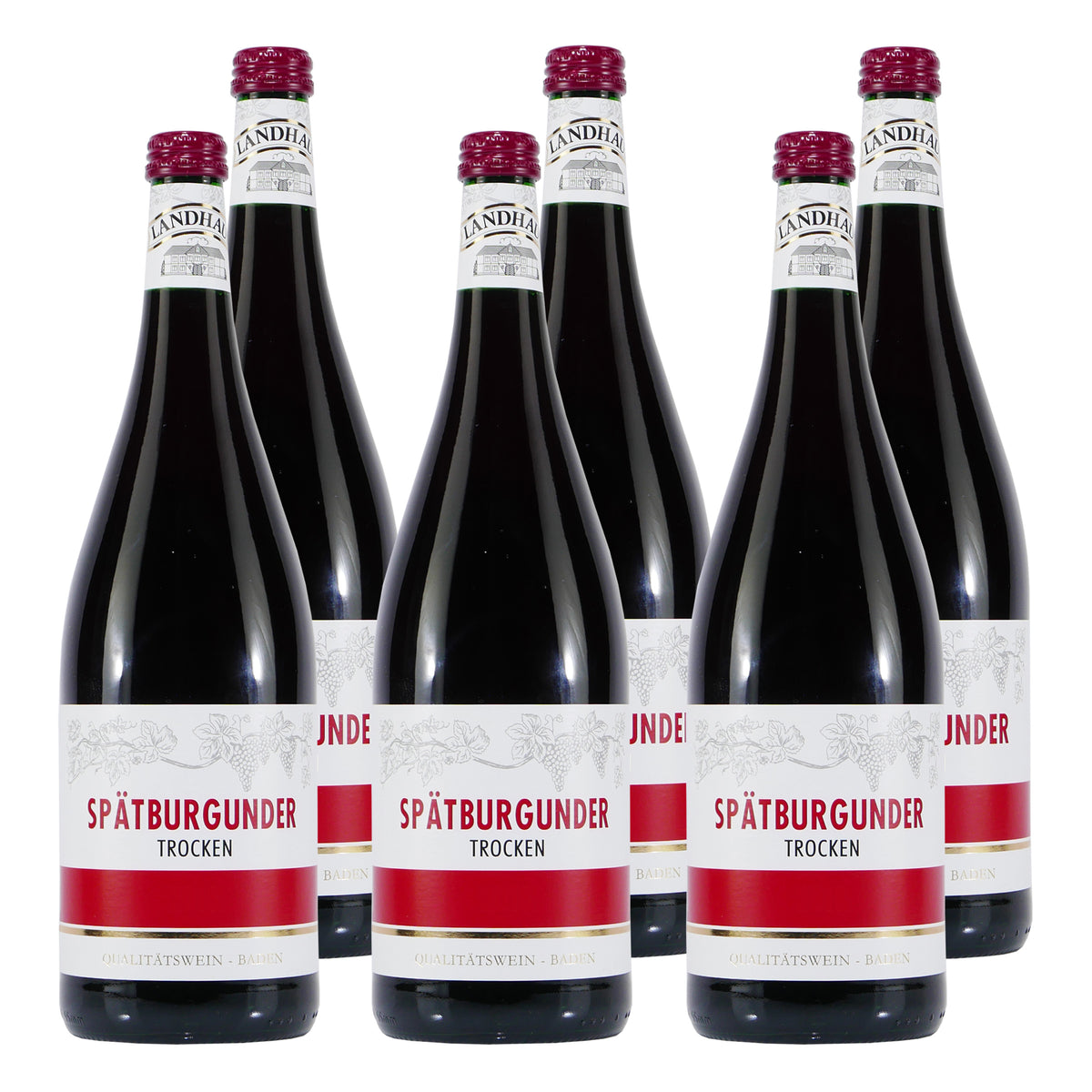 Landhaus Spätburgunder -trocken- (6 x 1,0L)