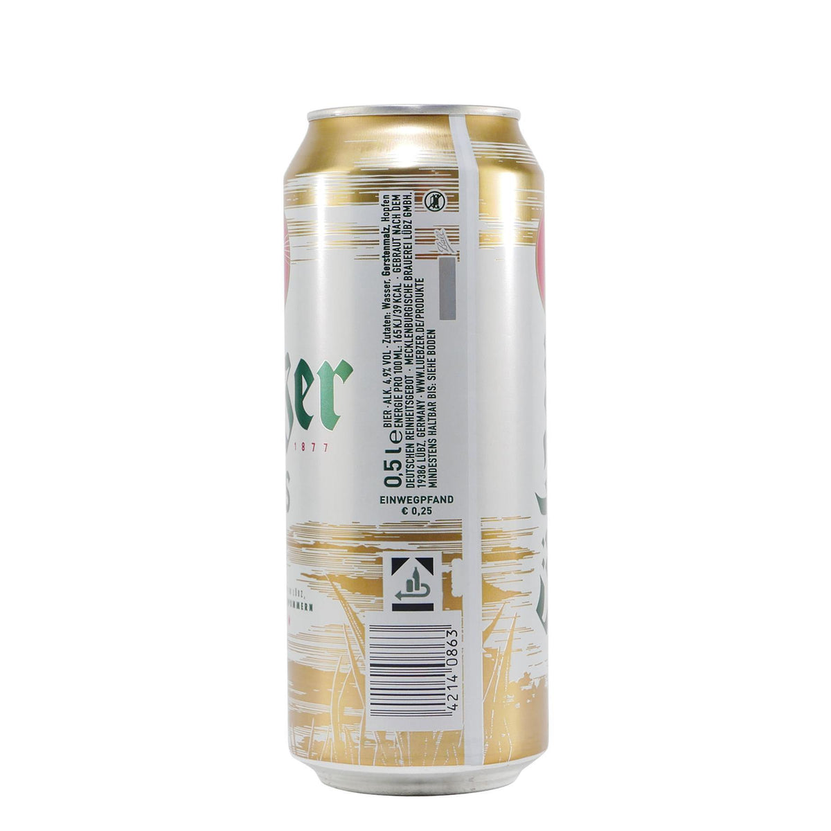 Lübzer Pils (24 x 0,5L) EINWEG