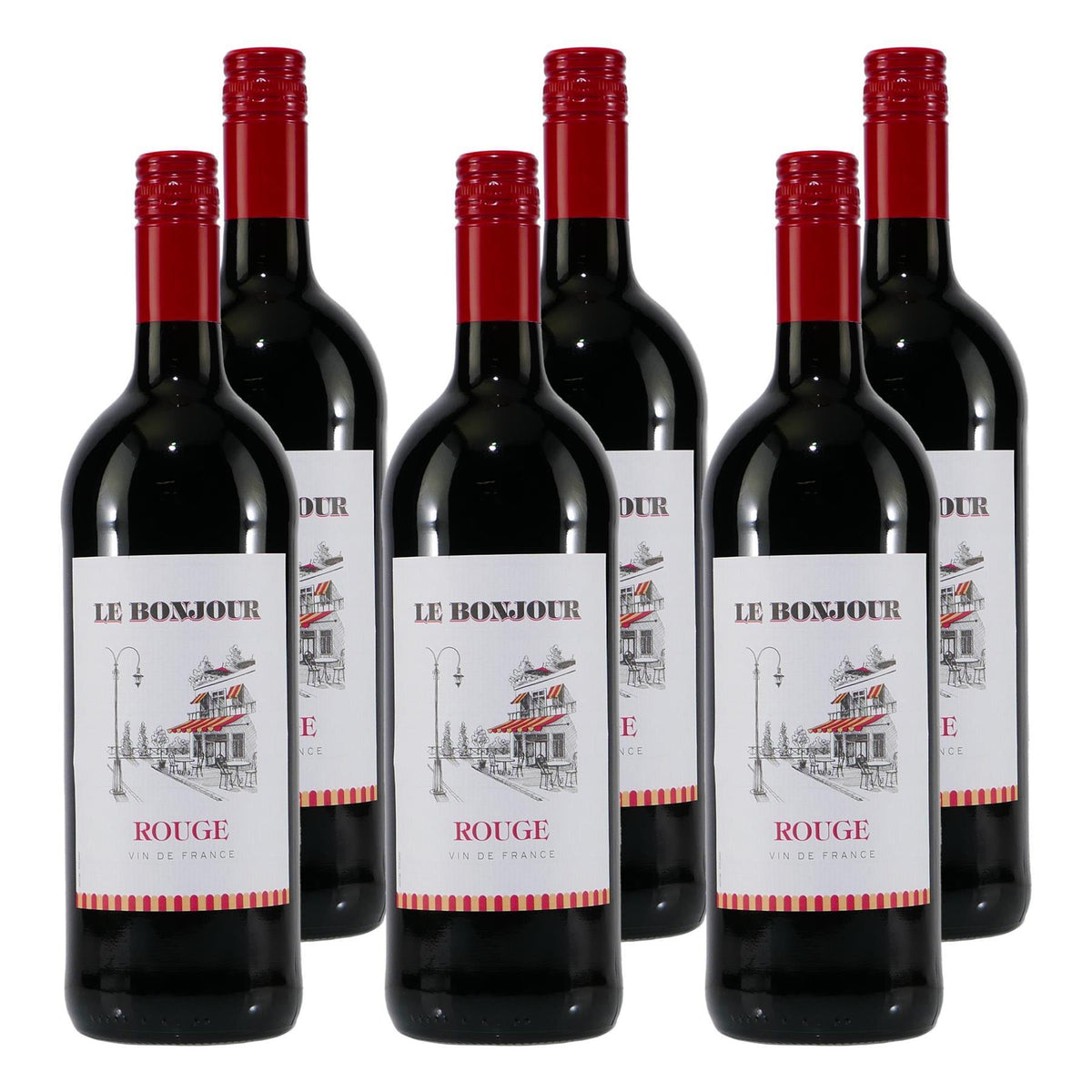 LE Bonjour Rouge -trocken- (6 x 1,0L)