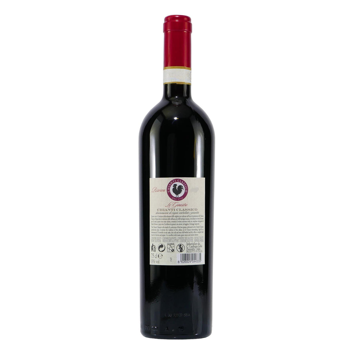 Le Ginestre Chianti Classico Riserva -trocken- (6 x 0,75L)
