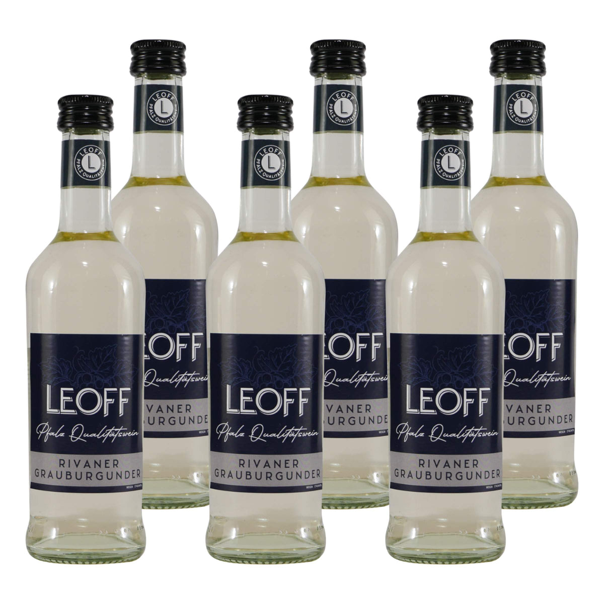 Leoff Rivaner Grauburgunder QbA -trocken- (12 x 0,25L)