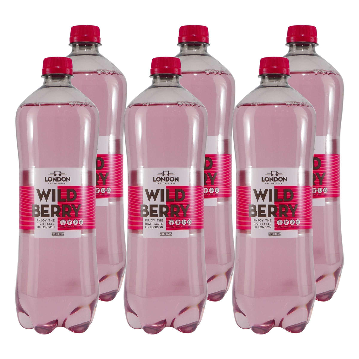 London Wild Berry (6 x 1,0L) EINWEG