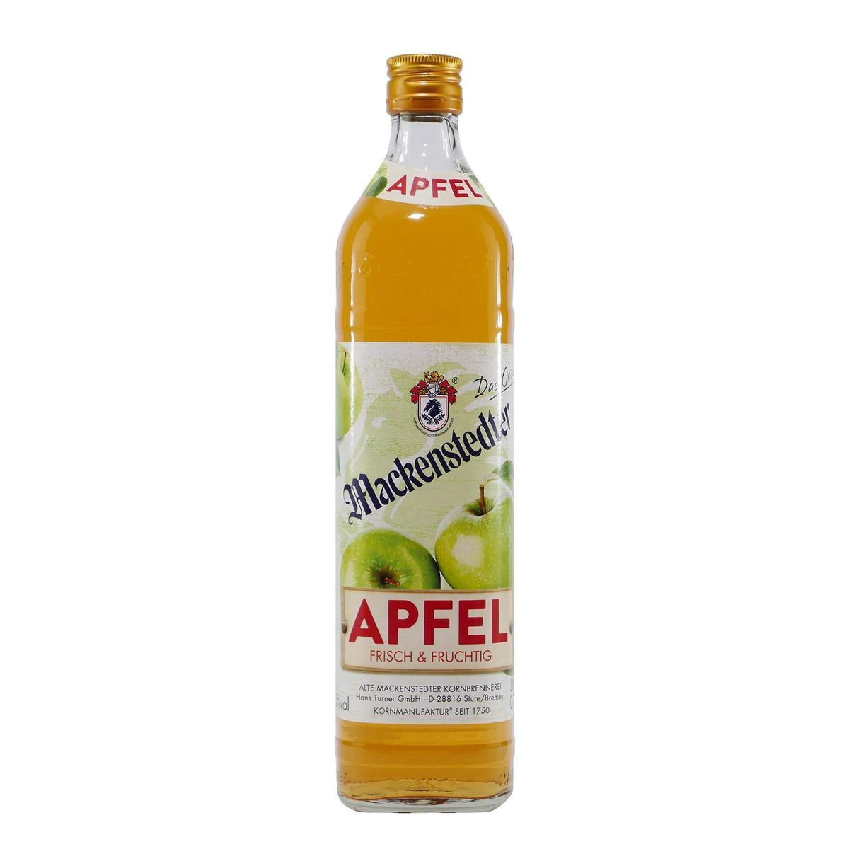 Mackenstedter Apfel Likör mit 6x Shotgläser