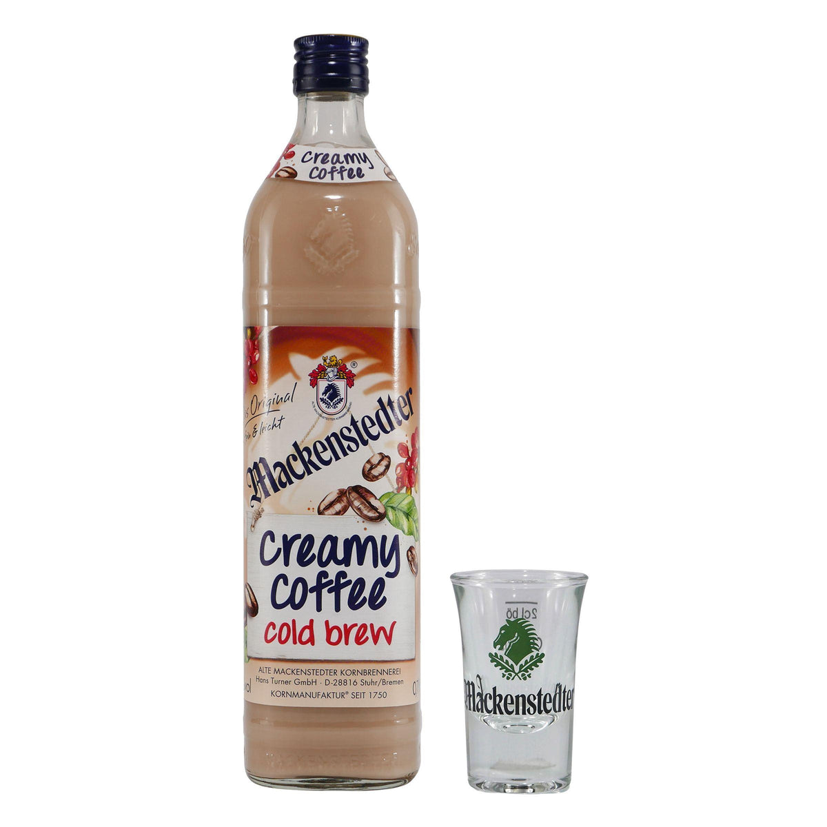 Mackenstedter Creamy Coffee mit 6x Shotgläsern